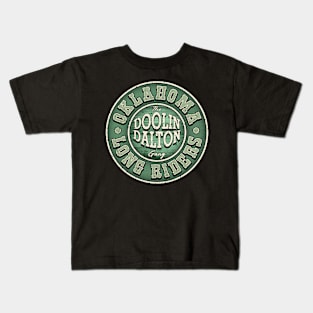 The Oklahoma Long Riders. The Doolin Dalton Gang Kids T-Shirt